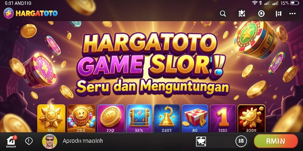 Tampilan gameplay HARGATOTO yang mengasyikkan dan penuh warna.