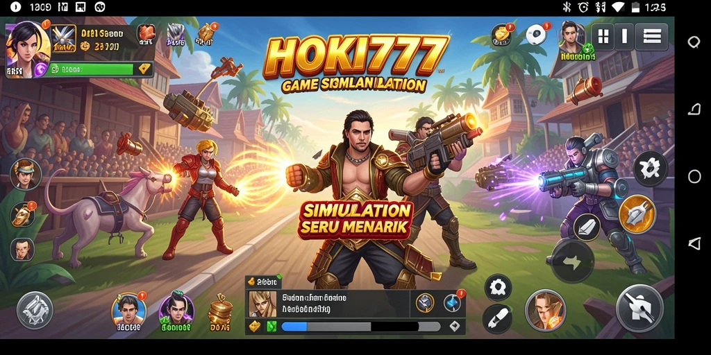 Tampilan gameplay realistis HOKI777 yang memukau dan interaktif.