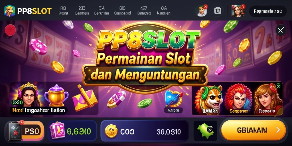 Screenshot menampilkan gameplay menarik dari PP8SLOT.