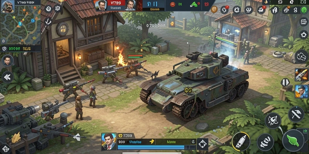 Menampilkan gameplay mendalam dalam dunia strategi VT789.